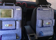 54*40 Cm Car Seat Back Storage Bag Felt Material With Multi Storage Pockets