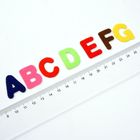 1 Inch Adhesive 3mm EN71 Felt Alphabet Letters Stickers