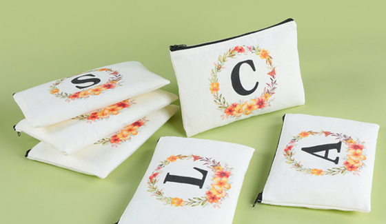 Long-Lasting Shopping Laptop Bag Organic Cotton Reusable Coin Purse Bags custom logo