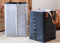 Multi Color Double Layer Felt Storage Cube Custom Size For Laundry