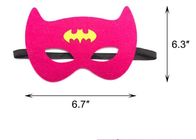Custom Size Felt Eye Mask , Felt Superhero Mask Non Toxic For Children