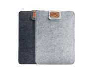 Dark Grey Felt Laptop Bag 9 Inch 11 Inch 13 Inch Laptop Messenger Bag 43 Colors