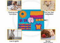 Mechanical Wash Stress Release 23x27 Felt Snuffle Mat For Dogs